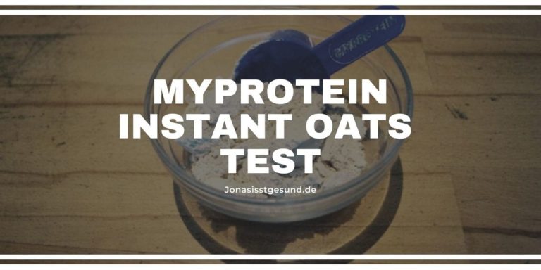 MyProtein Instant Oats Test