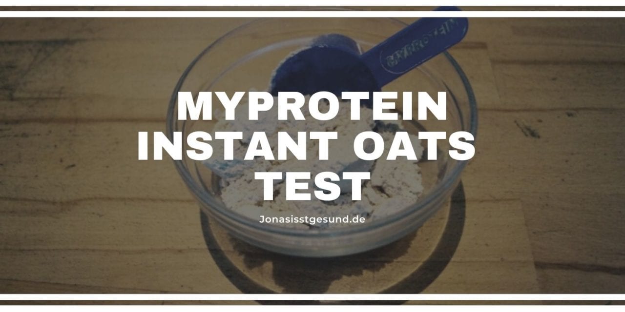 MyProtein Instant Oats Test
