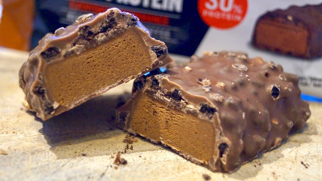 muscle milk protein bar test