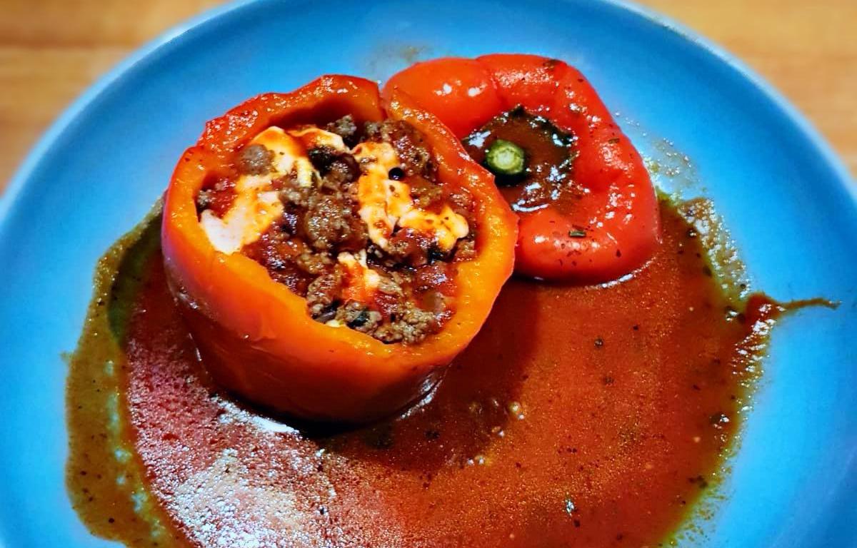 Gefüllte Paprika - Gesundes Abendessen aus dem Ofen 3 Gefüllte paprika