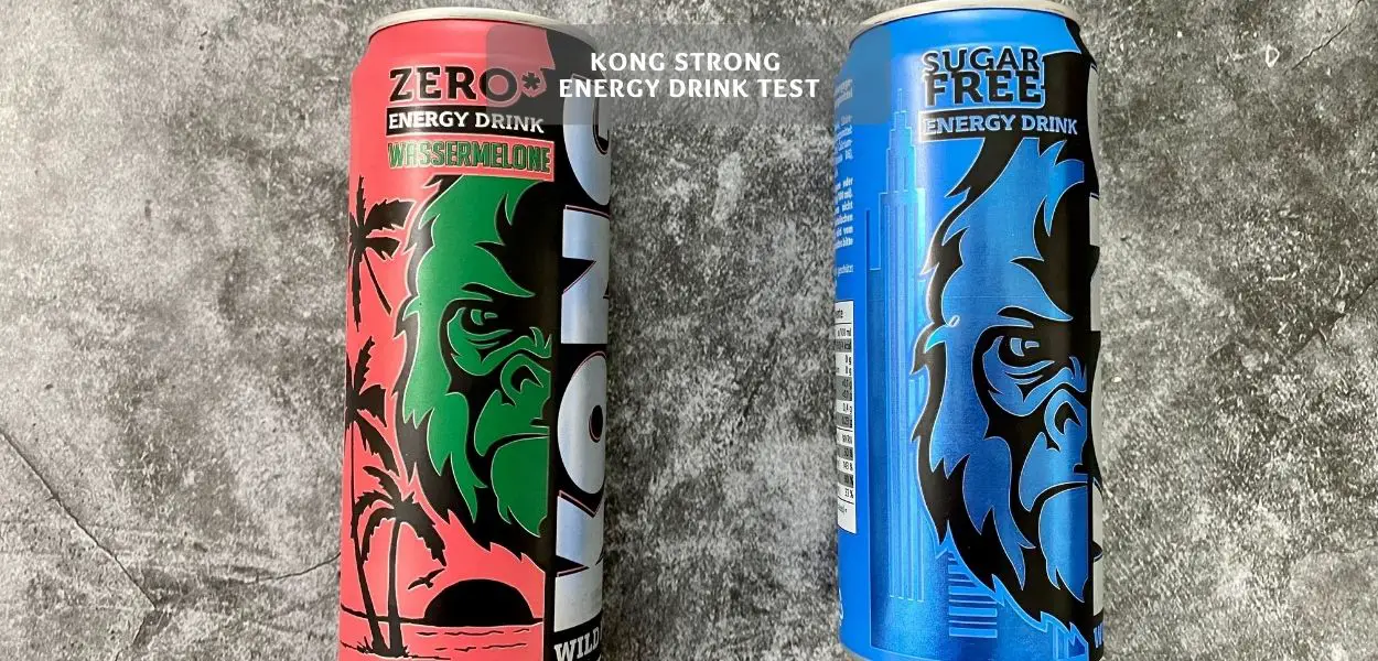 Lidl Kong Strong Energy Drink Testbericht